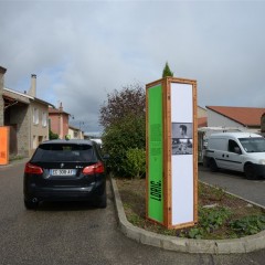 Fête Place // Margerie-Chantagret // installation
